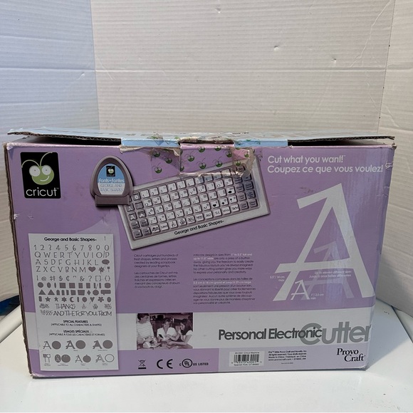 Cricut personal electronic cutting machine IOB - Picture 3 of 16